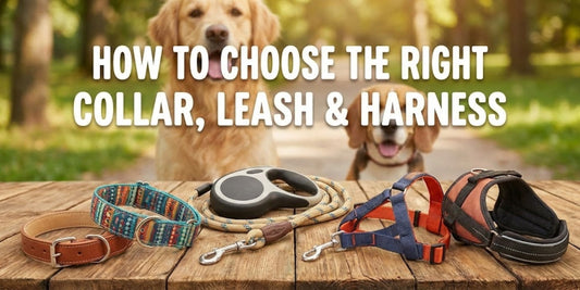 Dog Collar, Leash & Harness