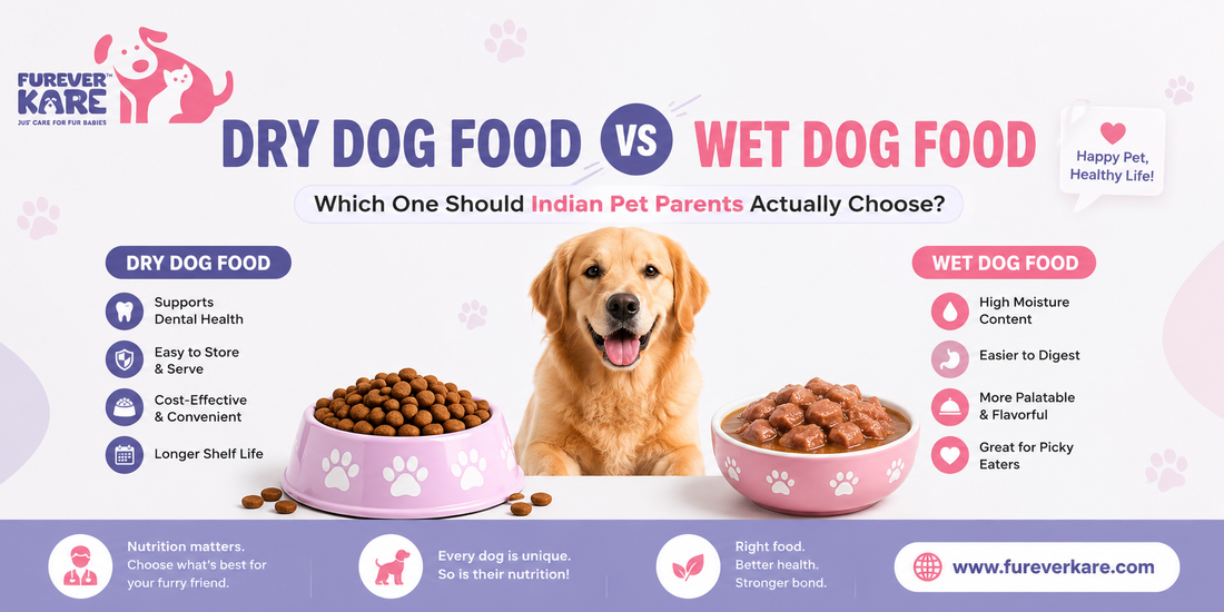 dry dog food vs wet dog food