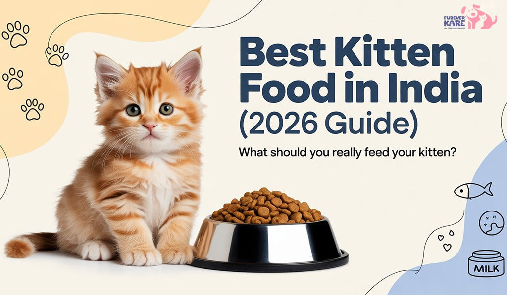 Best Kitten Food in India (2026 Guide): What Should You Really Feed Your Kitten?