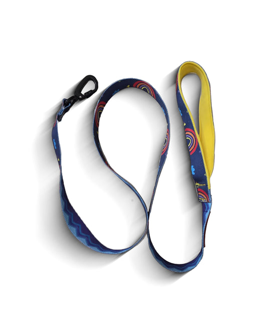PAWLISHED Grips - Rainbow Romp Padded Leashes