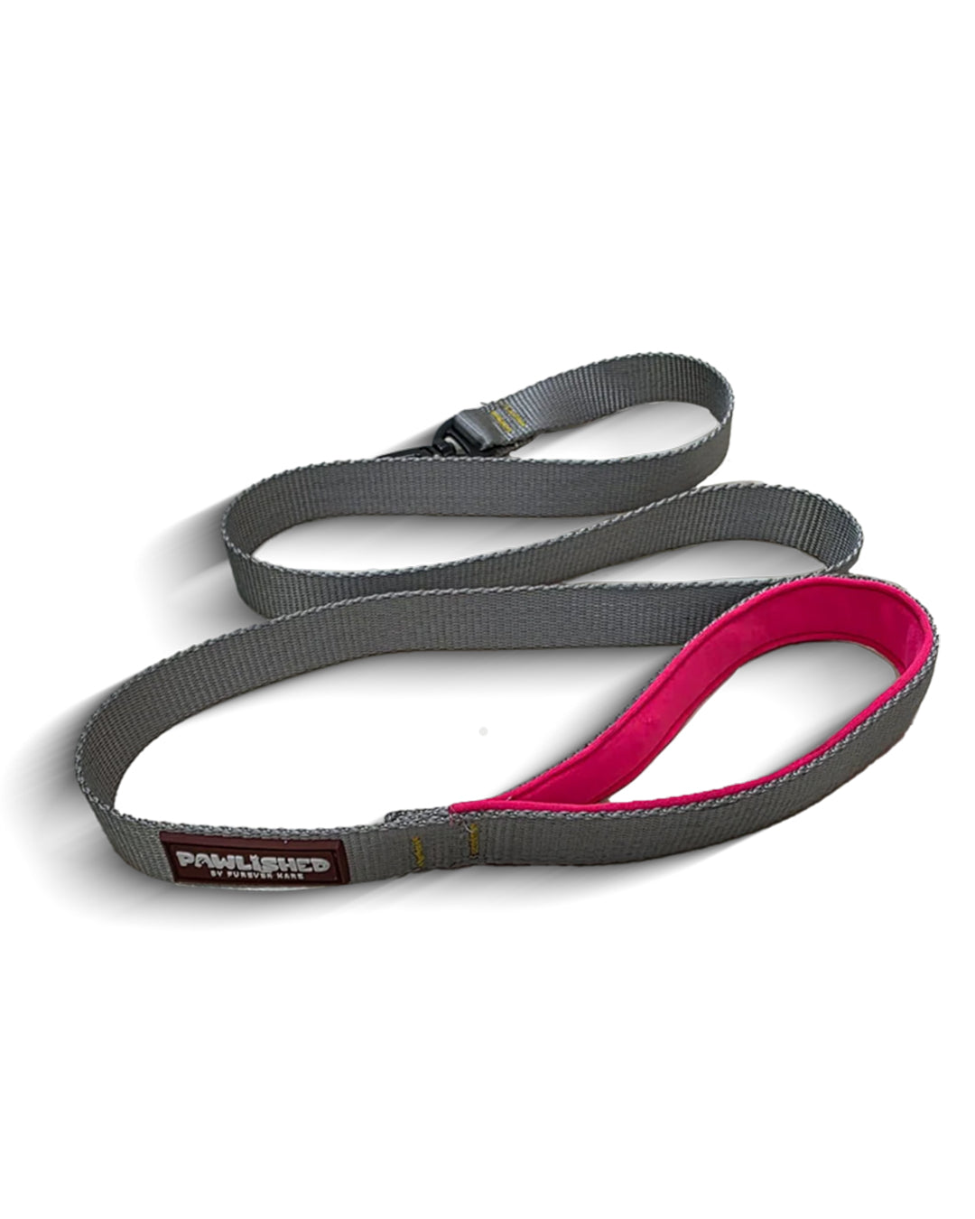 PAWLISHED Grips - Grey Mist Padded Leashes