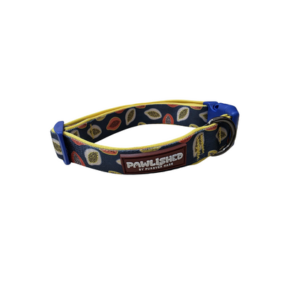 PAWLISHED Pup Straps - Midnight Maze Padded Collars