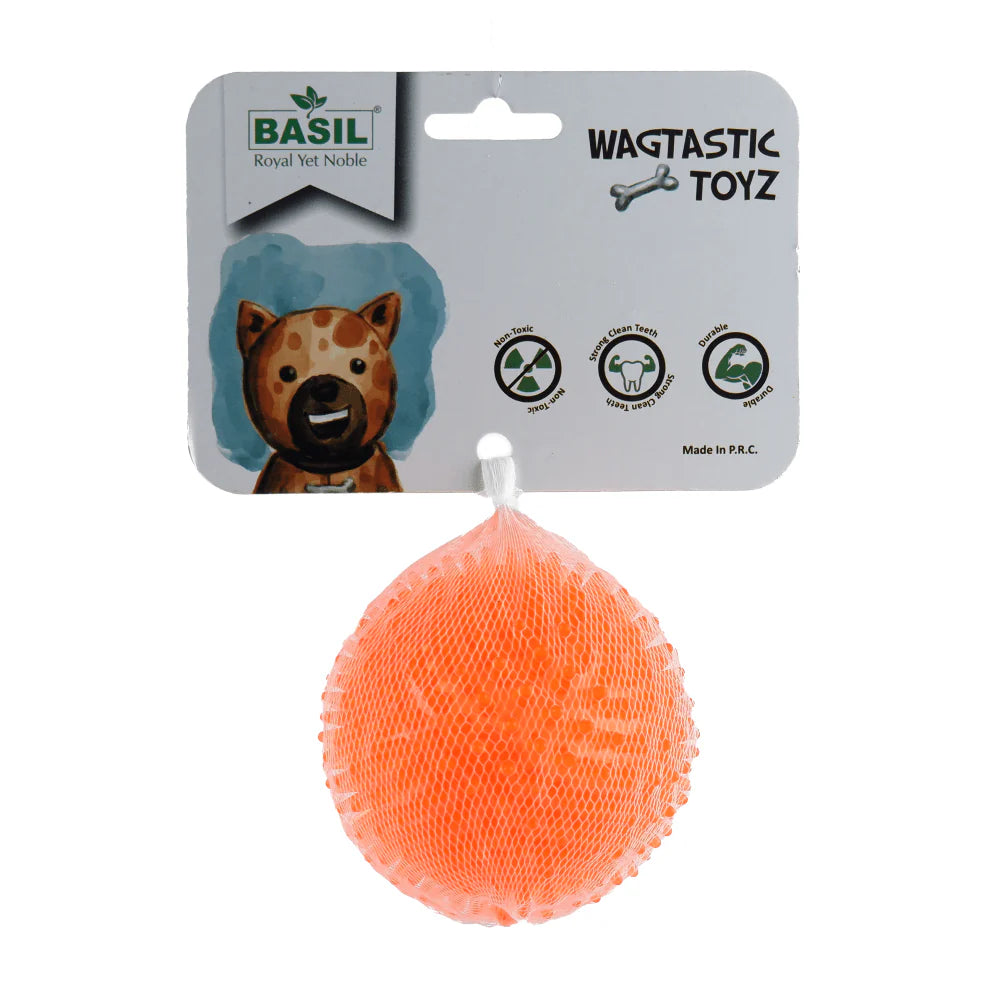 Squeaky Ball Ruff Basil TPR Squeaky Ball – Furever Kare