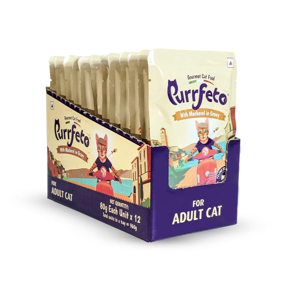 Purrfeto With Mackerel In Gravy Adult