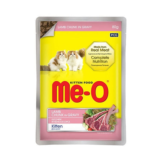 Me-O Kitten Lamb Chunk in Gravy