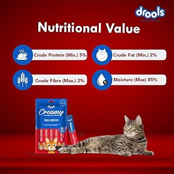Drools Real Chicken Cat Creamy Treats