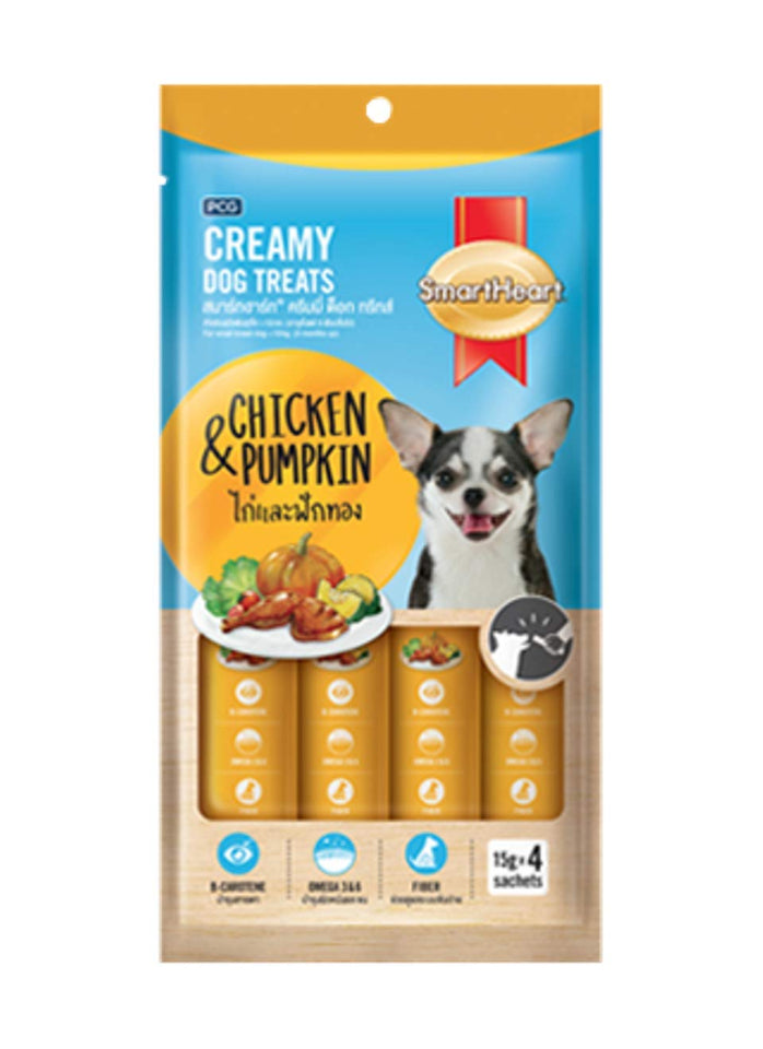 Smartheart Creamy Treat Chicken and Pumpkin