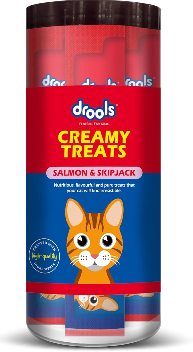 Drools Salmon & Skipjack Creamy Cat Treats
