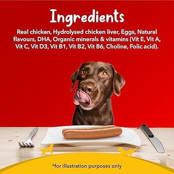 Drools 100% Real Chicken Sausage Treat for Dogs