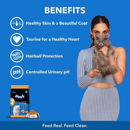 Drools Real Chicken Kitten Dry Food