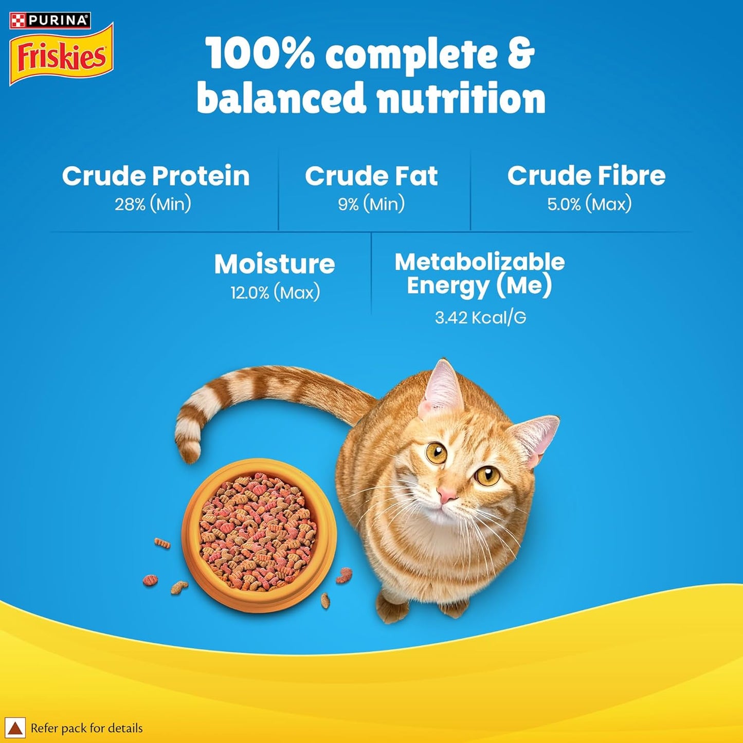 Purina Friskies Dry Cat Food: Savory Seafood Blend