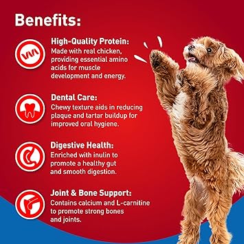 Drools Carrot Flavour Chicken Sticks Treat for Dogs