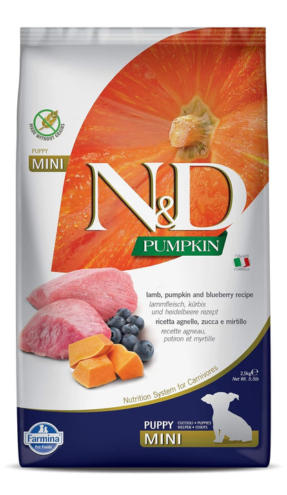 Farmina N&D PUMPKIN (DRY) LAMB Puppy Mini