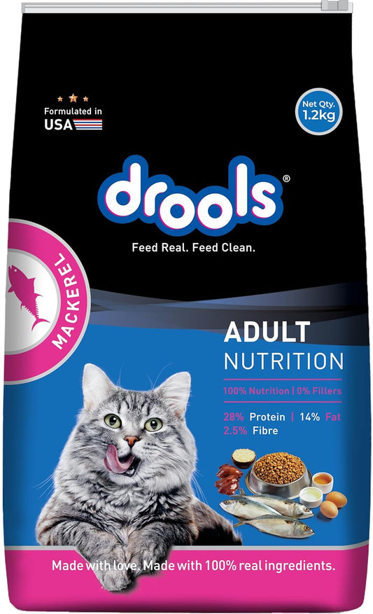 Drools Mackerel Adult Cat Dry Food