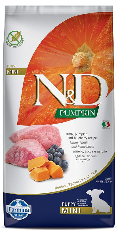 Farmina N&D PUMPKIN (DRY) LAMB Puppy Mini