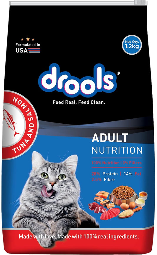 Drools Tuna & Salmon Adult Dry Cat Food