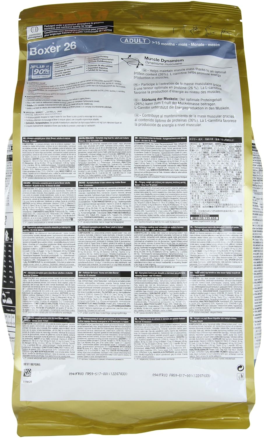 Royal Canin Boxer Adult Dry Dog Food