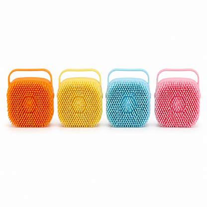 Pet Shampoo & Bath Brush