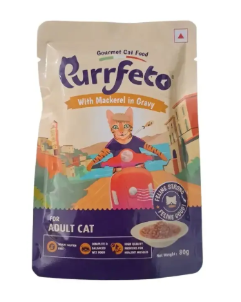 Purrfeto With Mackerel In Gravy Adult