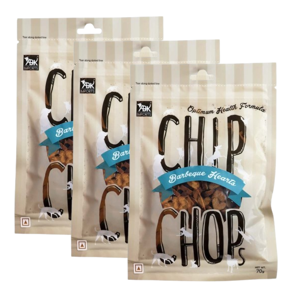 Chip Chops Barbeque Hearts
