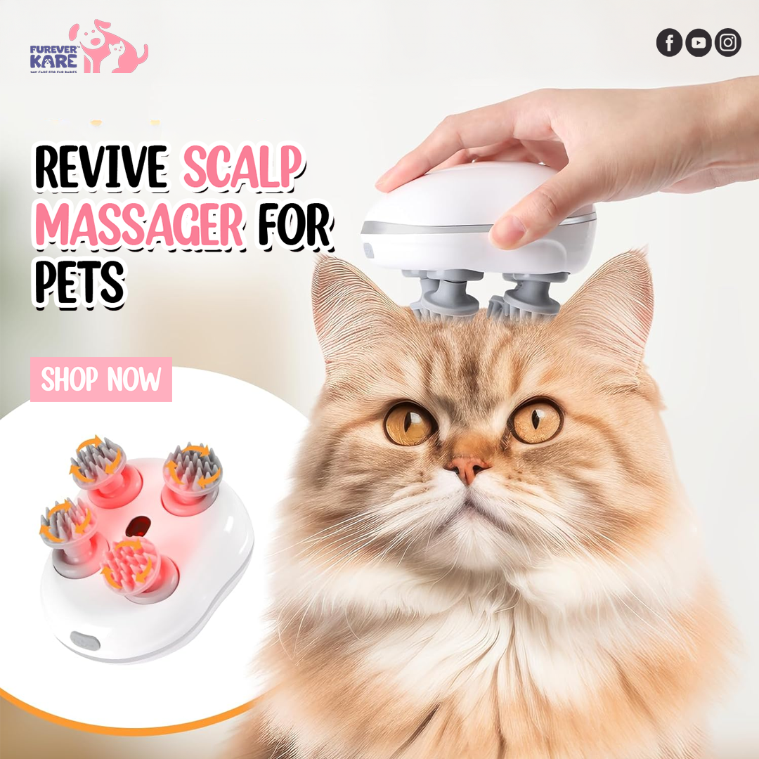 Revive Scalp Massager For Pets
