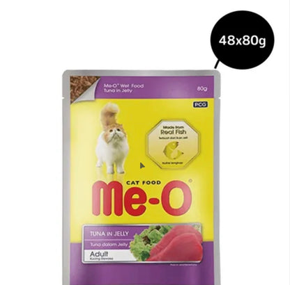 Me O Tuna in Jelly Adult Cat Wet Food