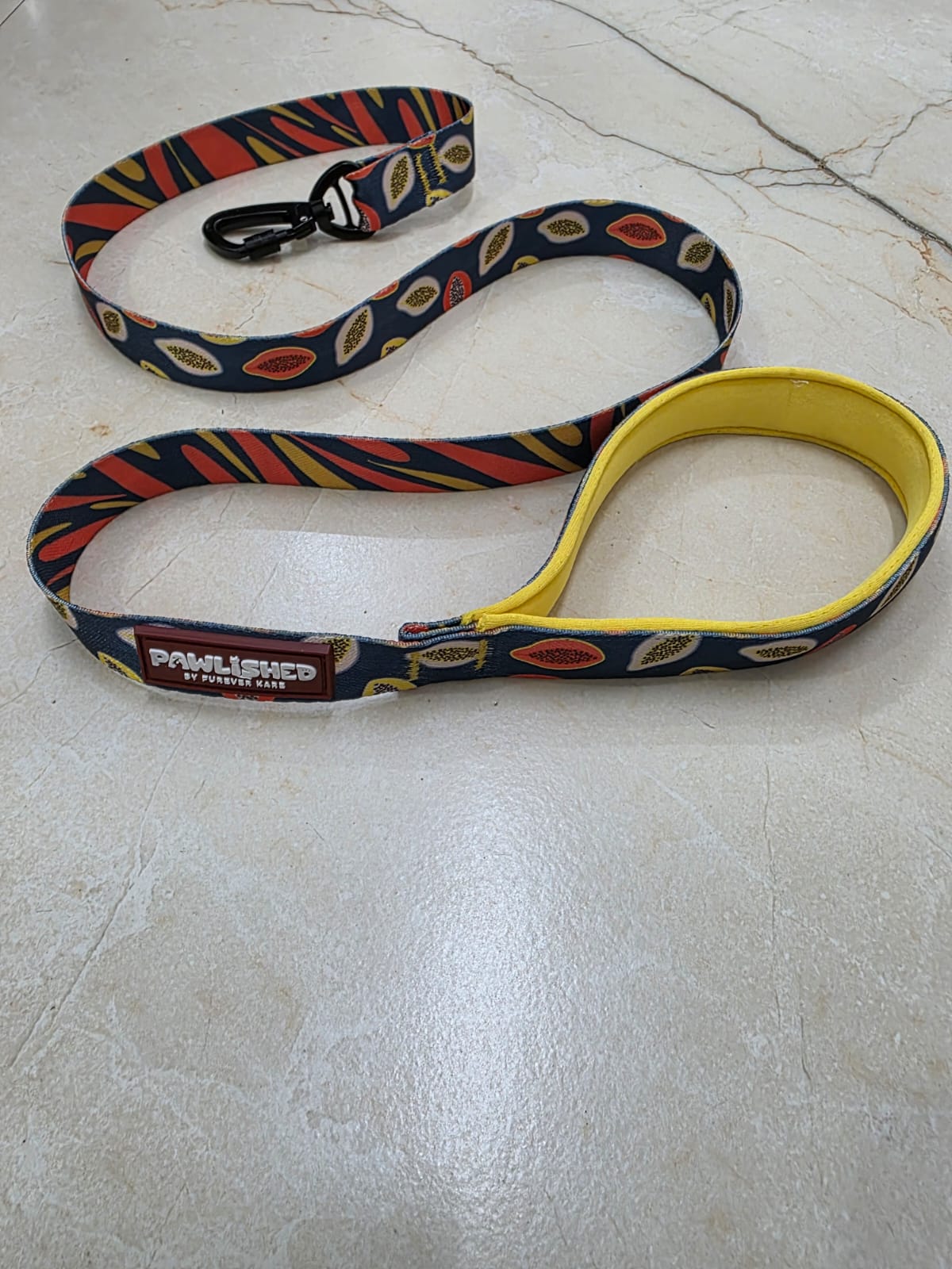 PAWLISHED Grips - Midnight Maze Padded Leashes