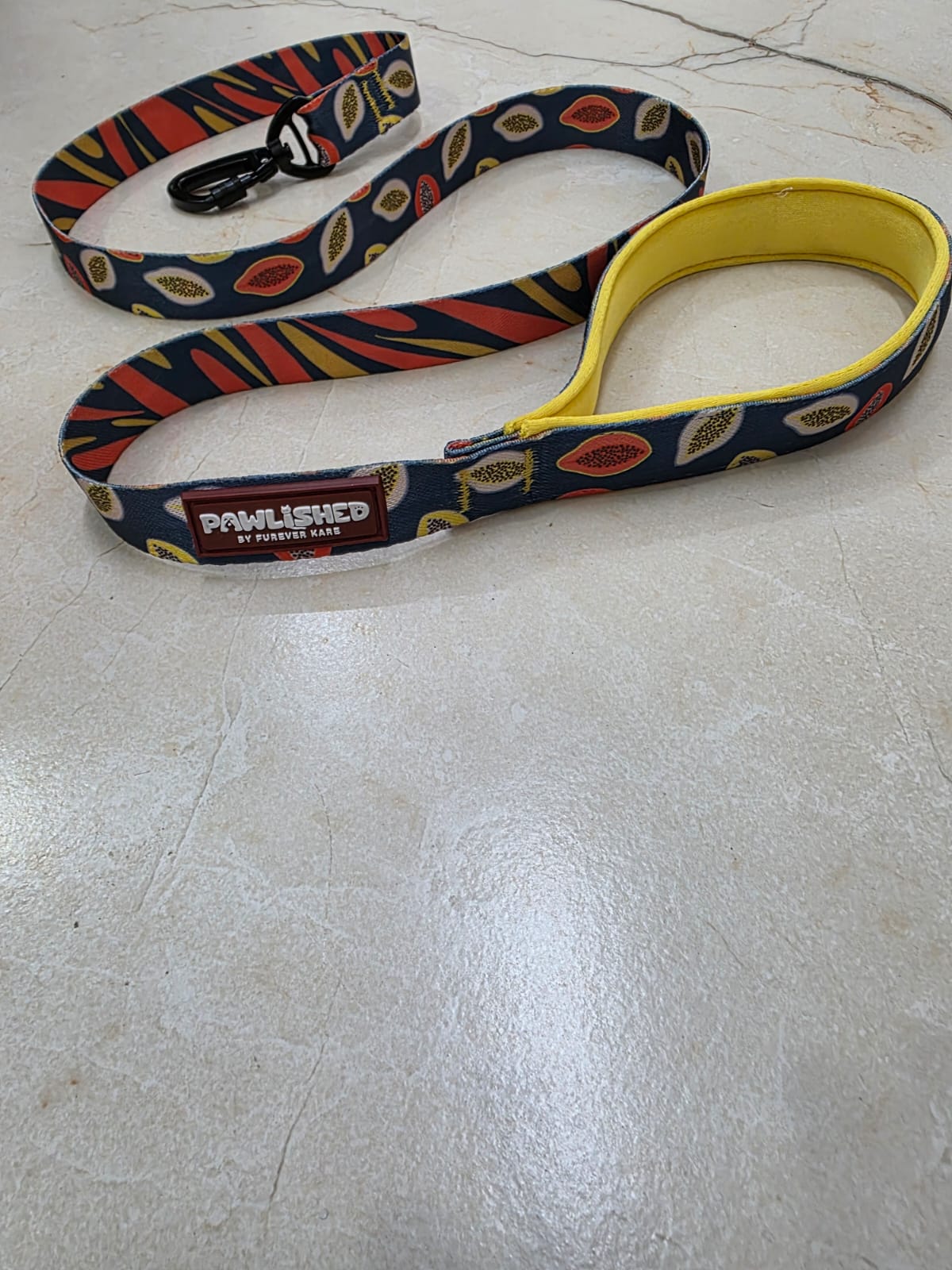 PAWLISHED Grips - Midnight Maze Padded Leashes
