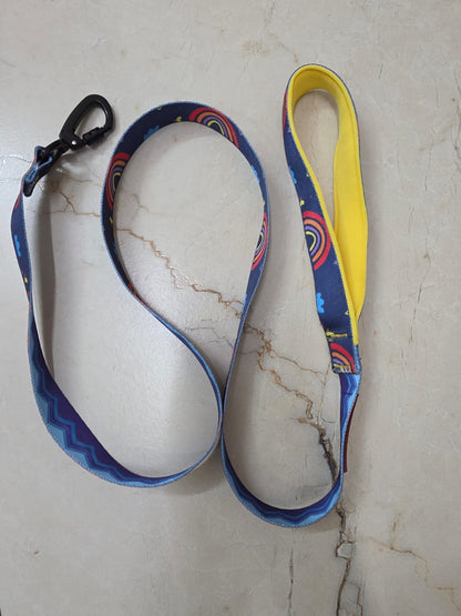 PAWLISHED Grips - Rainbow Romp Padded Leashes