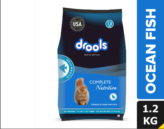 Drools Ocean Fish Adult Cat Dry Food