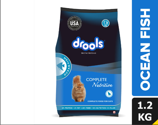 Drools Ocean Fish Adult Cat Dry Food – Furever Kare