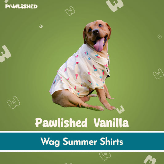 PAWLISHED Vanilla Wag Summer Shirts