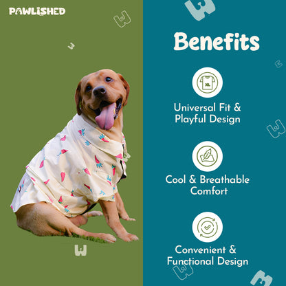 PAWLISHED Vanilla Wag Summer Shirts