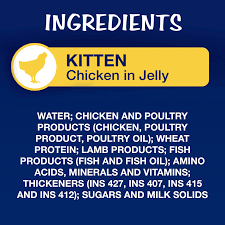 Purina Felix Kitten Wet Food: Chicken in Jelly