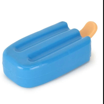 Basil Cool Lick, Freeze and Play Silicon Ice-Cream Blue